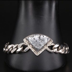 Vin Cent Sterling Curb Bracelet